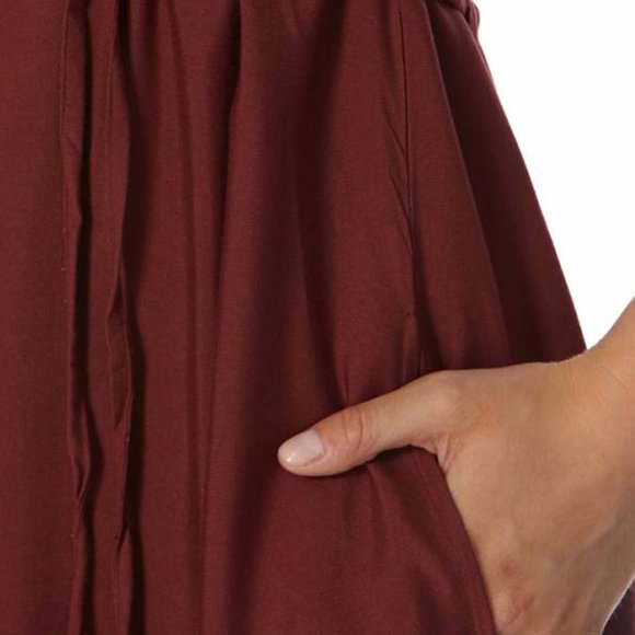 Bolongaro Trevor Oxblood Parachute Dress - Picture 4 of 11